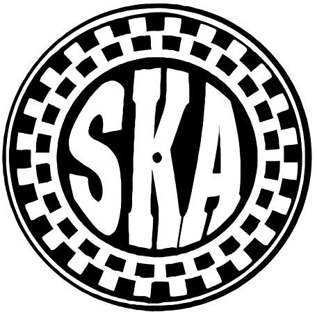 Ska Circle Logo DJ Turntable Slipmat