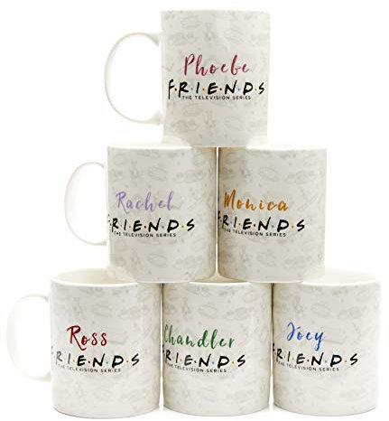 Paladone Friends TV Show Kaffeebecher 6er Set Keramik