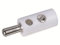 Modellbahn Stecker 2.6 mm 10 St. mit Querloch Weiß 08894