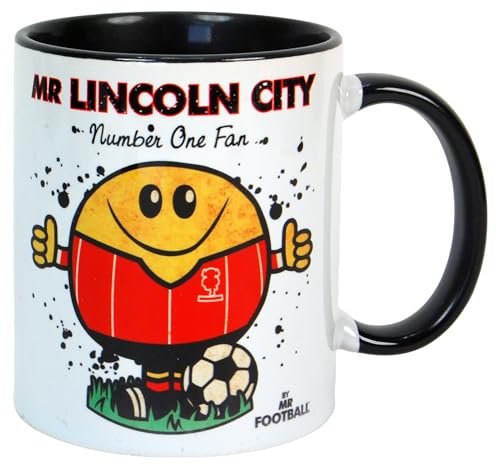 Kapow Gifts Mr Lincoln City Mug - Gift Merchandise for Football Fan