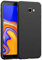 Verco Kompatibel mit Samsung Galaxy J4 Plus Hülle, Matte Rückschale Schutzhülle für Samsung J4+ Case Silikon Handyhülle - Schwarz