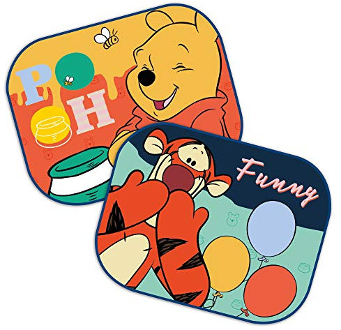 Sonnenblende 2-teilig 44 * 35CM Winnie The Pooh - 9329