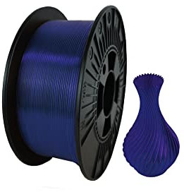 NEBULA FILAMENTS NEBULA PETG Filament 1.75 mm ( 0,05 mm), 3D drucker filament 1 kg spule, 3D printer PETG-Filamente hergestellt in der EU, Premium-Qualität für beliebte 3D-Drucker, Mitternachtsblau