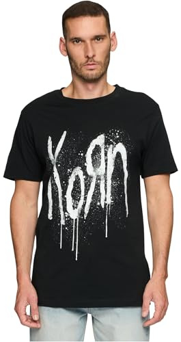 Merchcode Herren Mc499-korn Still A Freak Tee T-Shirt, Schwarz, XS EU