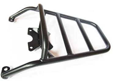 Gepäckträger Topcase-Halter Heckträger Schwarz passend für Piaggio Fly 50 125 (bis 2011) – Stabiler Träger für Koffer & Topcase – Stahlträger bis 15 kg – ohne Montagematerial