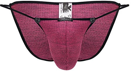 Xtremen Moda Uomo Biancheria Intima Bikini e Slip Ropa Interior Colombiana, Fucsia_style_91132, S