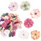 Pamtns Kunstblumen Deko 60 Stück Künstliche Blumen Gänseblümchen Blütenköpfe Seidenblumen Deko Künstliche Blumenköpfe Basteln Blumen für DIY Handwerk Scrapbooking Hochzeit Feste Partei Home Deko