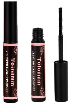Lash Remover Wimpernentferner, Cluster Wimpernkleber Entferner 5ml, Wimpernkleber Entferner für einzelne Cluster DIY Wimpernverlängerungen, nicht reizende Öl Textur