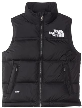 The North Face NF0A8A4BJK31 Teen 1996 Retro Nuptse Vest Gilet sportivo Unisex Bambino TNF BLACK Taglia XS