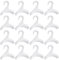 Handbag Hanger Hook Cabinet, Regerly 16 Pieces Hook for Bag Backpacks Bags Hanger for Hanging Backpacks School Bags Scarf Belt and Tie