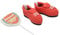 Edible Football Boots Cake Toppers - 3D Sugar Fondant Figure - Kids Birthday Decorations - Handmade Present (set2)
