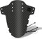 Riesel Design Mudguard Criss:Cross Fahrrad Schutzblech vorn inkl. Kabelbinder/Fahrrad Spritzschutz für Cyclo Cross und Gravel Bike/Schutzblech vorne für Gabel (Carbon)