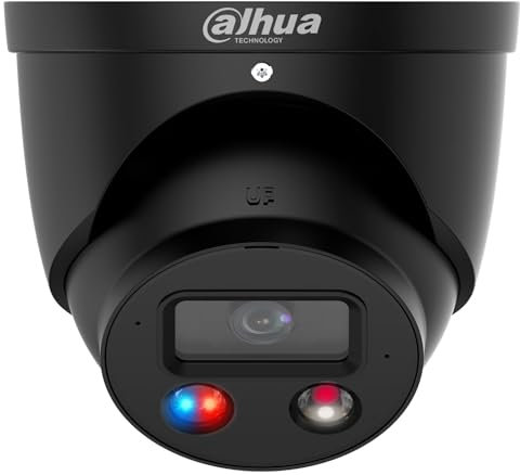 Dahua Eyeball WLAN Kamera DH-IPC-HDW3549HP-AS-PV-0280B-S5 Wizsense Überwachungskamera mit 5 Megapixel Auflösung, Kamera für außen, professionelle Outdoor WiFi IP Kamera/Netzwerkkamera
