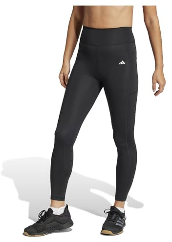 adidas Damen Optime Stash 7/8 Leggings Strumpfhose (1er Pack)