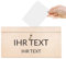Creative Deco Kartenbox Hochzeit Personalisiert Holzkiste mit Deckel | 29 x 25 x 15 cm (+/- 0,5 cm) | Geldbox mit Wunschtext | Geldgeschenke Box Holzbox mit Schlitz Geschenkkarten Geldbox Briefbox