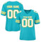 Individuelle Fußballtrikots Kinder und Erwachsene Personalisiert American Football Trikot mit Namen Nummer Team & Logo Benutzerdefiniertes Football Jersey Sports Uniform T-Shirt Größe S~7XL