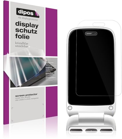 dipos 4x Displayschutzfolie klar für TRUE S70 Seniorenhandy | Passt perfekt, Ultra-Dünn, kratzfest, blasenfrei, Case-Friendly, hüllenfreundlich, Fingerprint-kompatibel, selbstklebend