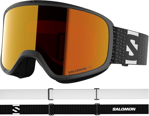 Salomon LUMI Goggles, Unisex Anti-Fog Ski Goggles For Snowboarding and Mountain Adventures