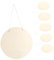 SHINEOFI Lot De 6 Panneaux Ronds En Bois Brut : Planches De Bois Vierges De 30 cm Pour Décoration De Porte À Peindre Soi-même, Plaques À Faire Soi-même Pour La Maison, Le Bureau Ou Le
