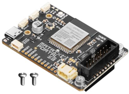 Standard ESP32S3 LED Matrixen Portale CircuitPythons Internet Display für Computeranwendungen Schwarz