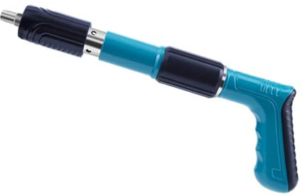 TIEOAXFT Handheld Powerful Concrete Nail Gun Dedicated Mini Nailer Wall Concrete Nail Gun Flooring Roofing Framing Palm Gun(Blue)