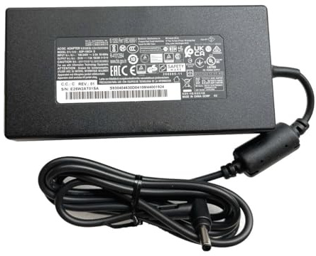 20 V 7.5A 150W Adaptateur AC Chargeur ADP-150CH D Compatible pour MSI GF75 Thin 10UD GF75 Thin 10UC, MSI GF76 GF66 UC11, MSI Prestige 16 A13VE-241UK 4.5MM