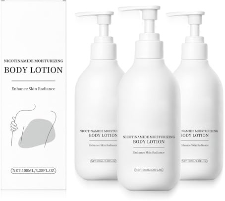Ninamide Whitening Body Lotion, Deep Hydration Moisturizer for Dark Spots, Dull Skin, Fast-Absorbing, Non-Greasy Formula for All Skin Types (3)