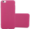 cadorabo Coque pour Apple iPhone 6 Plus/iPhone 6S Plus en Frosty Rose Vif - Housse Protection Rigide en Plastique Dur avec Anti-Choc et Anti-Rayures - Ultra Slim Fin Hard Case Cover Bumper