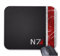 Mass Effect N7 Laptop Desktop Computer Mouse Mat Pad Rectangular 5mm Very Thick