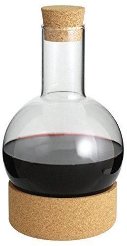 Apollo decanter W/base in sughero