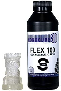 Monocure 3D 3DFR-3781C-500B Rapid FLEX100 Resin, 500ml, Klar