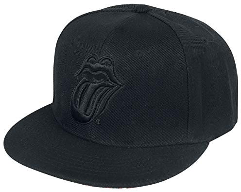 The Rolling Stones Black Tongue - Snapback Cap Cap schwarz