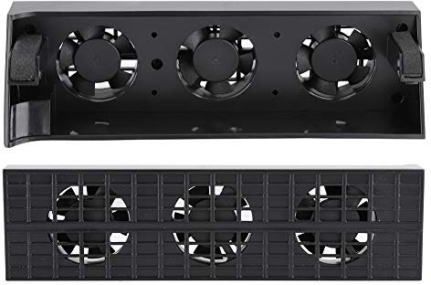 Ventilateur de Refroidissement à Contrôle de Température Intelligent TP4819 pour Hôte Mince PS4, Refroidisseur D'échappement de Chaleur pour Console de Jeu
