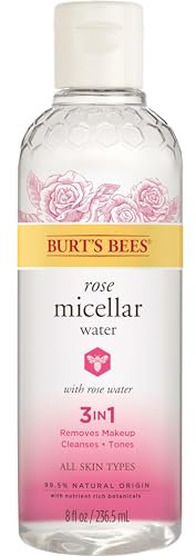 Burts Bees Rose Micellar Toning Water for Women 8 oz Toner