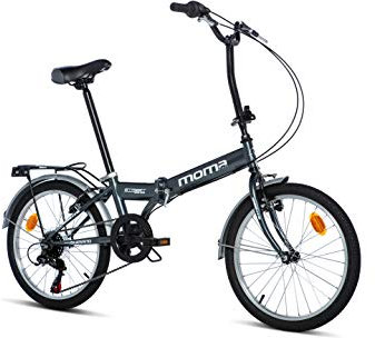 moma bikes Bicicletta Pieghevole, STREET, SHIMANO 6v