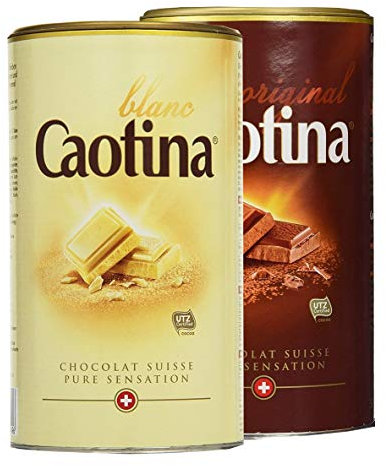 Caotina Boîte à original + blanc, lot de 2 (2x500g)