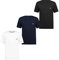 BOSS Herren T-Shirt Rn 3p Co Baselayer Shirt, -984 Navy/Black White, XL EU