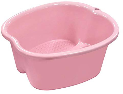 zkm Vasca per i Piedi Grande Vasca idromassaggio Vasca Vasca da Bagno Secchi Piedi Detox Massaggio Pedicure 3 Colori Rosa