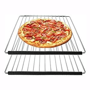 HYFIVE Oven Shelf Protectors Burn Guard Heat Resistant Silicone Cooker Strips 2 Pack Black Oven Shelf Protectors Silicone Oven Shelf Edge Guards Cooker Guard Disability Elderly Aid Safety at Home