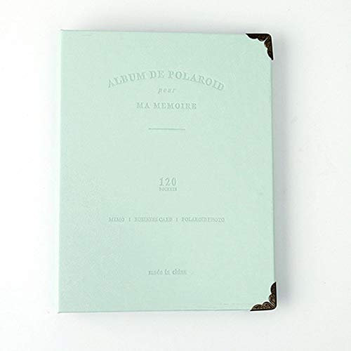 120 Taschen PU Leder Fotoalbum für 3 Zoll Mini 9/8/70 / 7S / 25, Mint