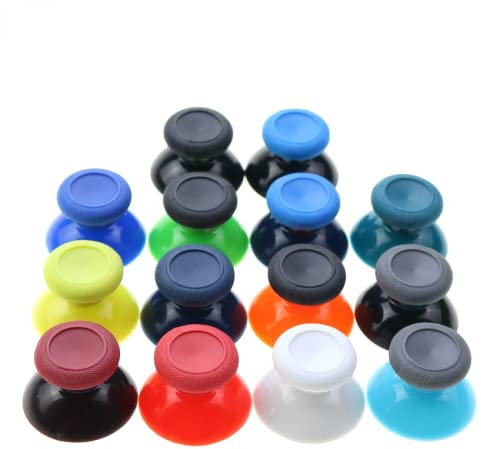 GGZone Lot de 2 capuchons analogiques pour manette Xbox One Slim Elite 3D - Gris