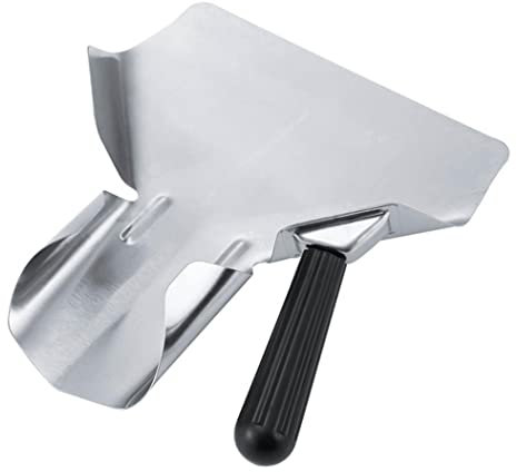 Binnan Pelle à Frites Cuillère à Pop Corn en Acier Inoxydable, Corn Scoop avec la Poignée, Français Fry Scoop