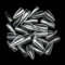 500 Pièces Faux Ongles Capsules Amande Long en Acrylique pour Gel Nail Art, 10 Tailles Stiletto Capsule Americaine Pointe Transparente Clair French Manucure Professionnelle Salons Kit