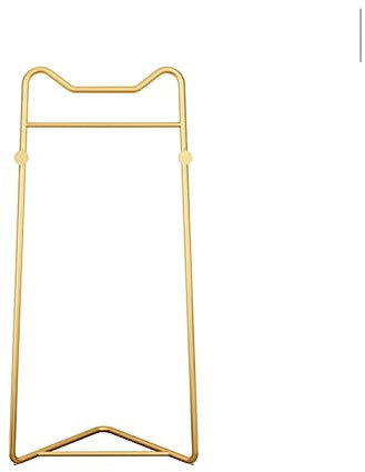 MOOWI Garderobenständer Hause Schlafzimmer Ecke Bump Ecke Hängende Kleidung Rack Bodenbelag Net Rot Ecke Garderobe Ecke Dreieck Kleiderständer Garderobe freistehend (Color : A)
