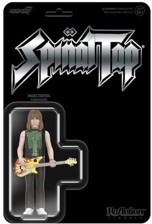 SUPER7 Spinal Tap Reaction Figures Wave 01 - Nigel Tufnel Action Figure