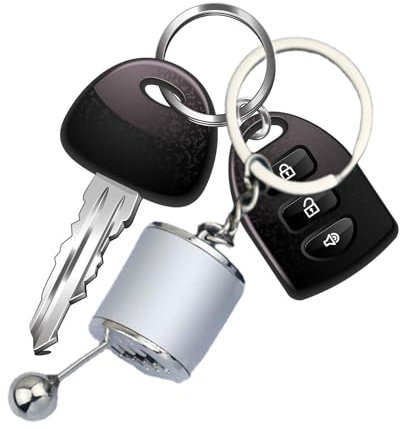 Gear Shift Fidget Toy – Gearbox Shifter Schlüsselanhänger, Tragbares Auto Gear Shift Fidget | 6-Gang-Design-Schlüsselanhänger Für Autos, Gangschaltung, Kreativer Autoteil-Modell-Getrieb