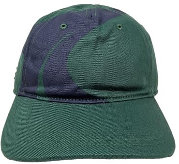 Lacoste Casquette RK8062 Vert Bleu Medium, Vert., M