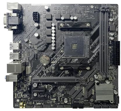 QWEOWW Scheda Madre del Computer Fit for ASUS B450 GA15DH Main Board Supporta Ryzen 7 1700 3700x Ryzen 5 2600 2600x 3500x 3600 5500 5600 5600G 4600G 2400G