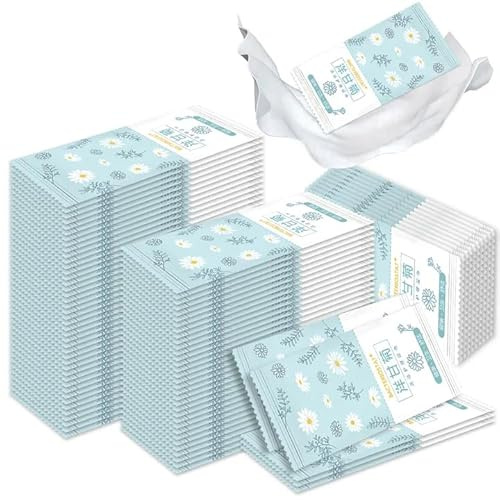 100 Stück Feuchttücher Einzeln Verpackt, Toilettenpapier Feucht Spülbar, Biologisch Abbaubar, Feuchttücher Toilette Intimpflegetücher Sanft Und Nicht Reizend, Geeignet Für Empfindliche Haut