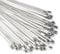 Sunplustrade 100pcs scarico in acciaio INOX da 30 cm, multiuso, bloccaggio fascette fermacavo